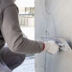 ciment pour enduire le mur